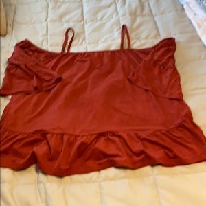 Off the shoulder shirt!